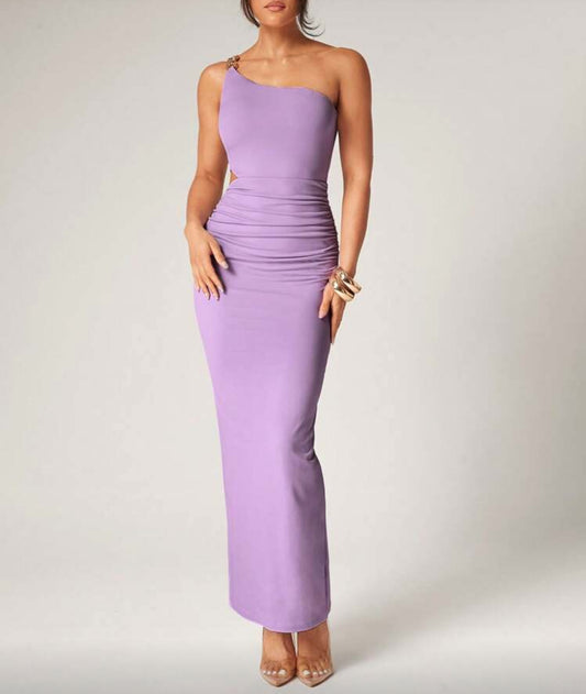 Vestido elegante roxo