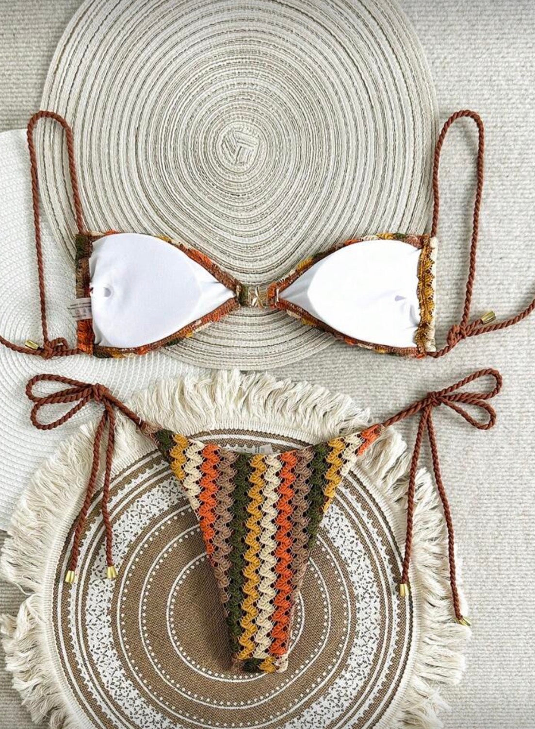 Fato de banho multicolor