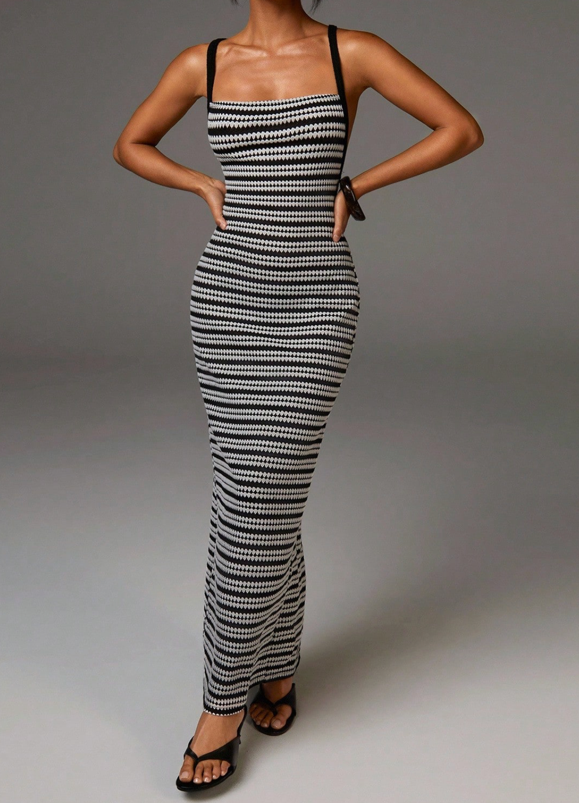 Vestido listrado