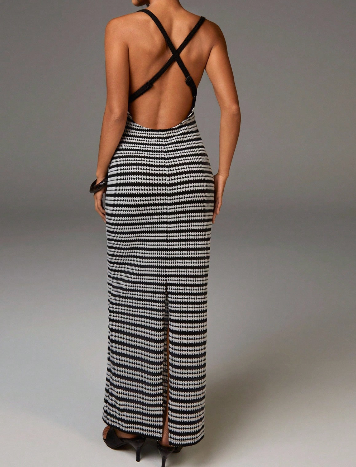 Vestido listrado
