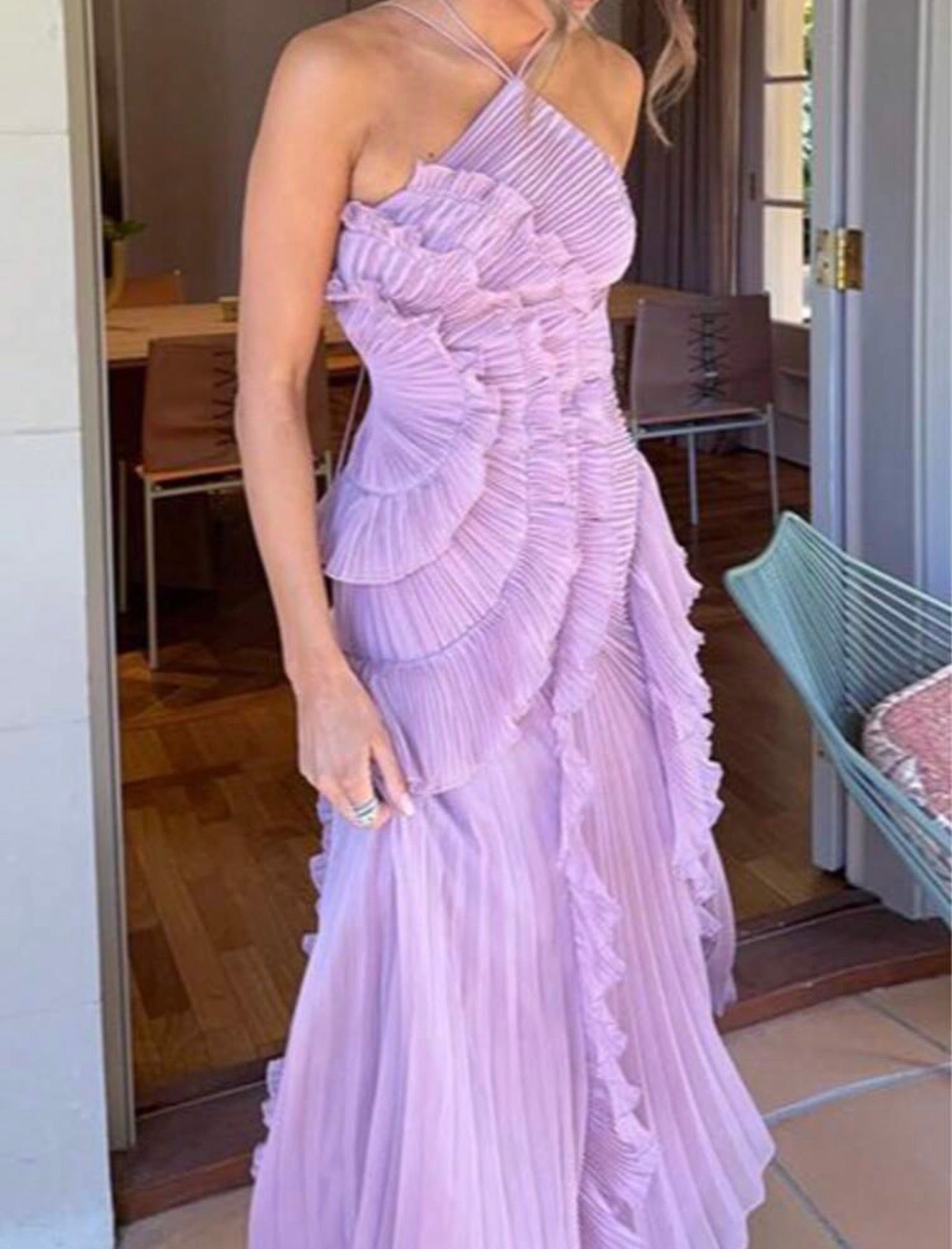 Vestido casual roxo