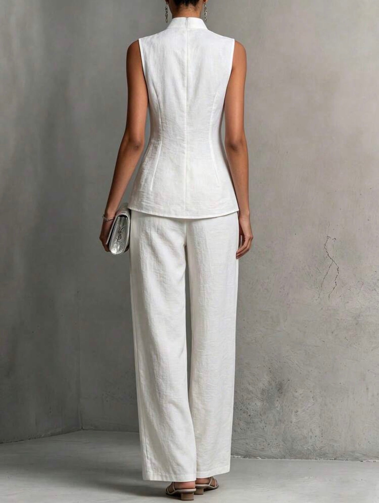 Conjunto casual branco