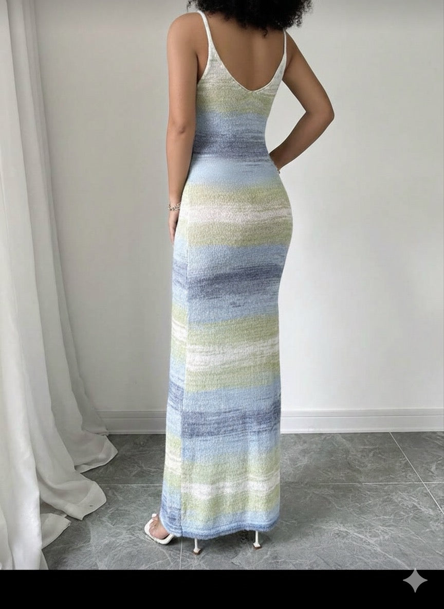 Vestido multicolor