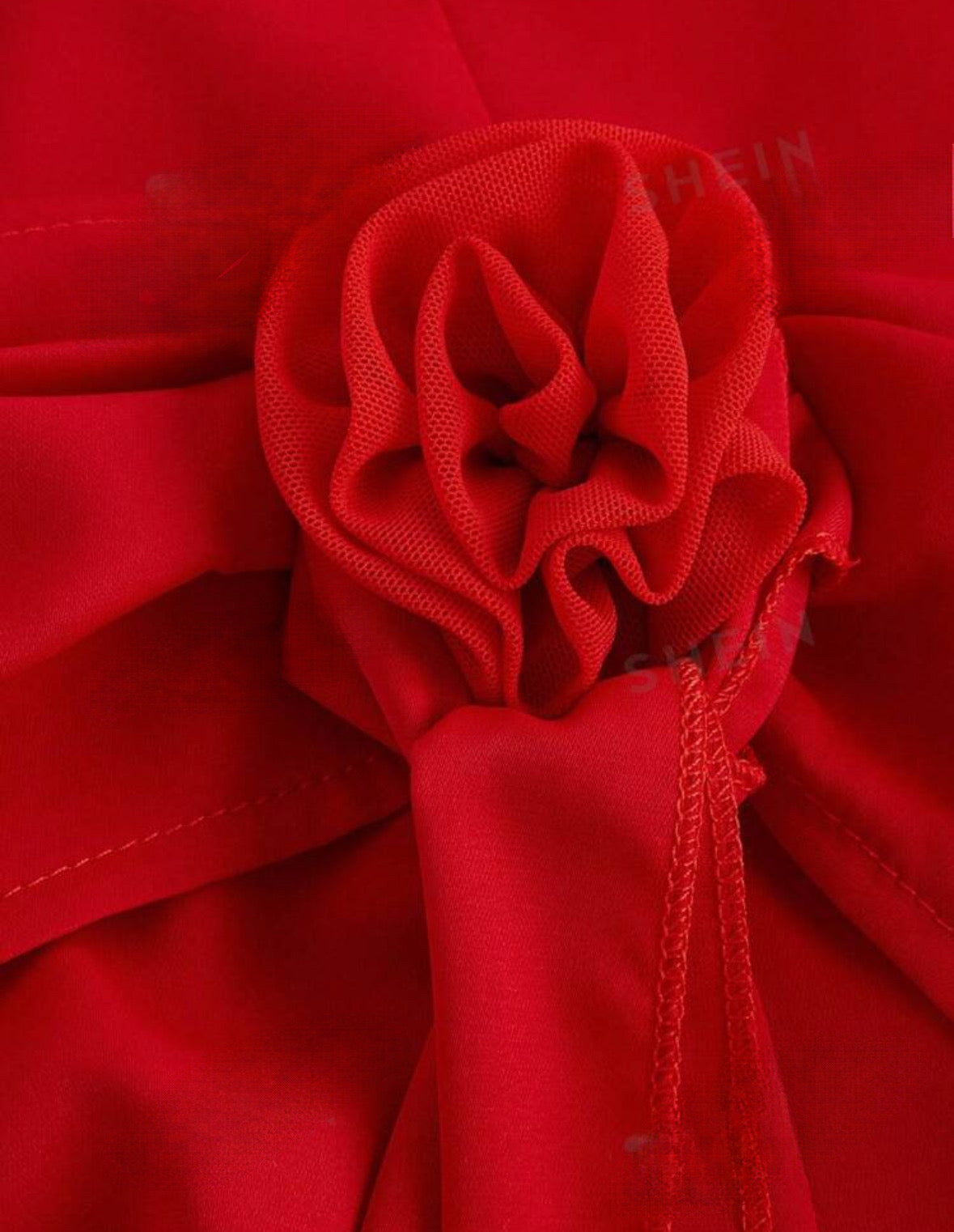 Vestido elegante vermelho