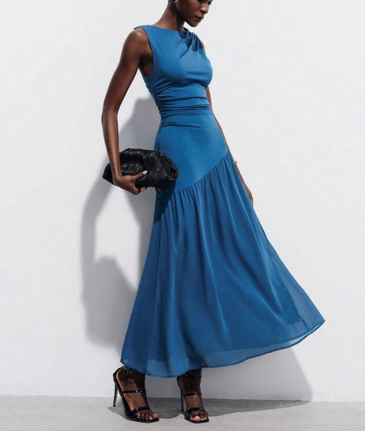 Vestido elegante azul