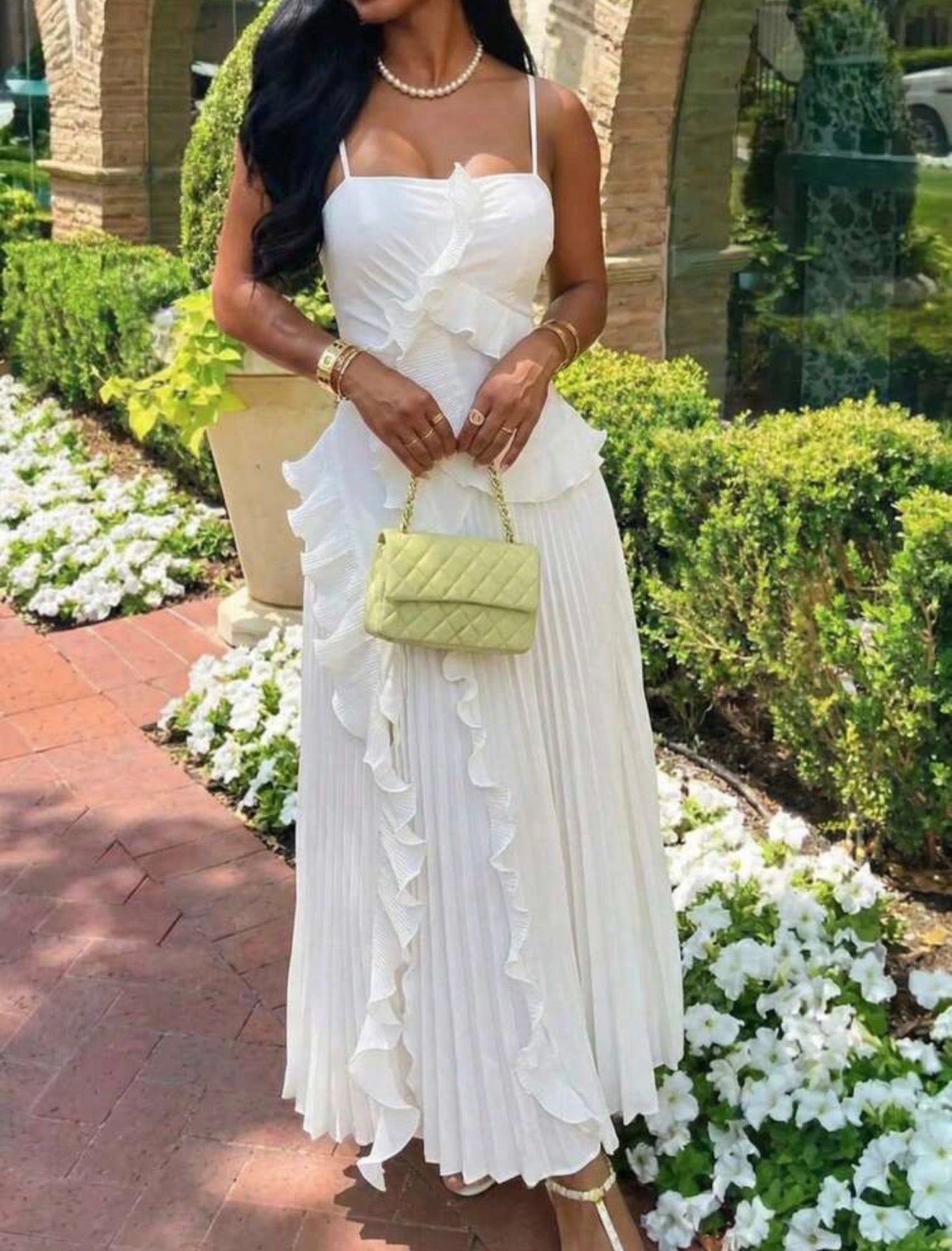 Vestido primavera branco