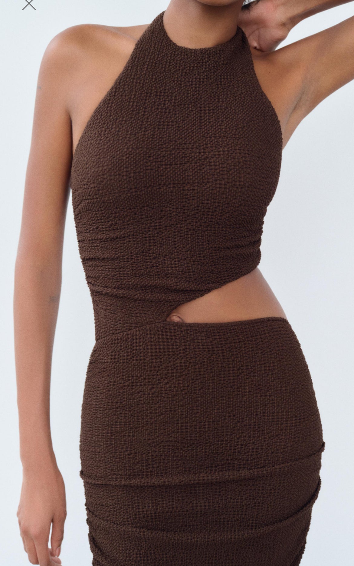 Vestido chocolate