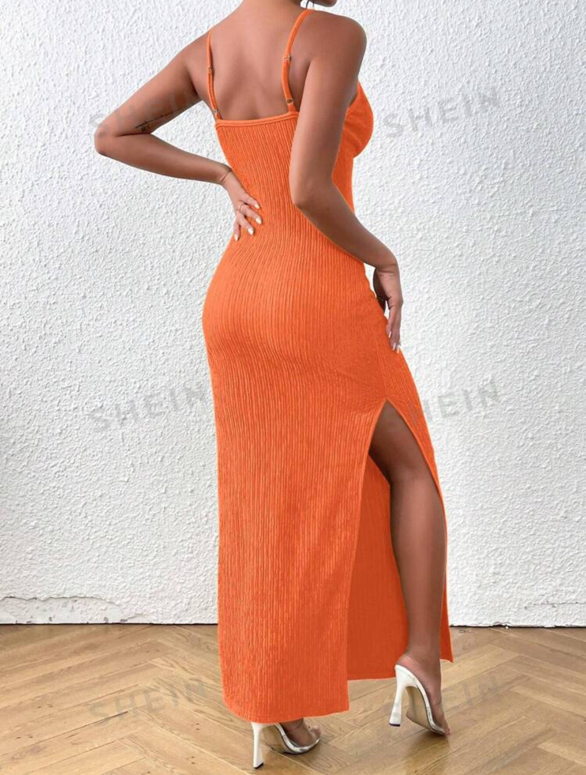 Vestido privé laranja