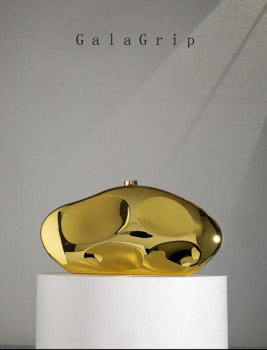 Bolsa elegante ouro