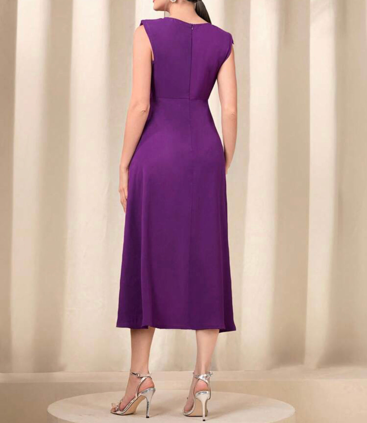 Vestido ocasional violeta/roxo